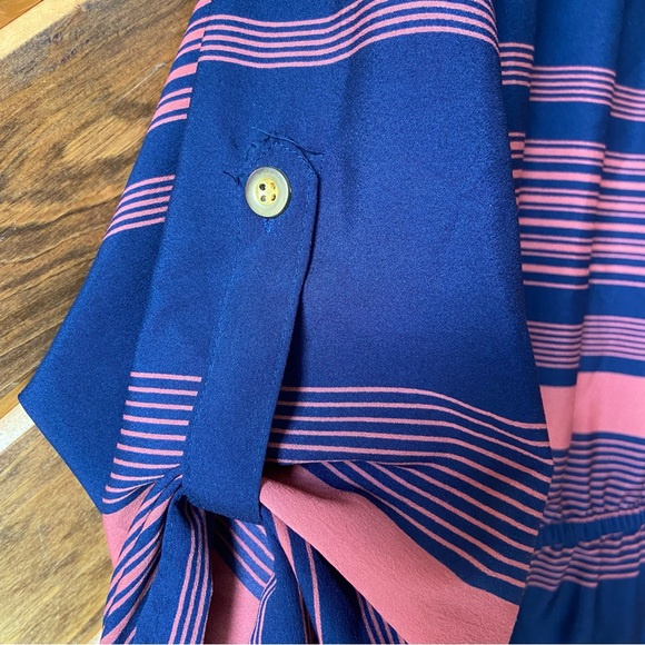 3X, plus size, SpeedControl, lace front, adjustable 3/4-almost full sleeve dress - Picture 3 of 13